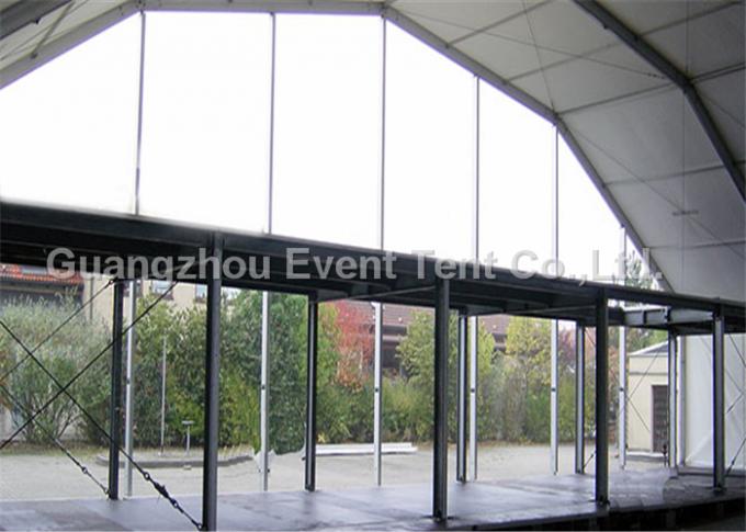 Outdoor Aluminum Arch Commercial Canopy Tent white For Gymnasium / Trade Show