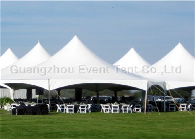 Square Solar Second Hand Marquee Tent , Heavy Duty Gazebo Canopy For Outdoor Campin