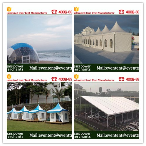Standard Beautiful Large Dome Tent Marquee 30 Meters Diameter For Carnival
