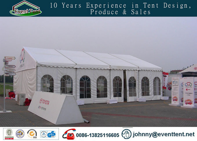 500 People Aluminum Frame Outdoor Large Event Tent For Car Trade Show SGS