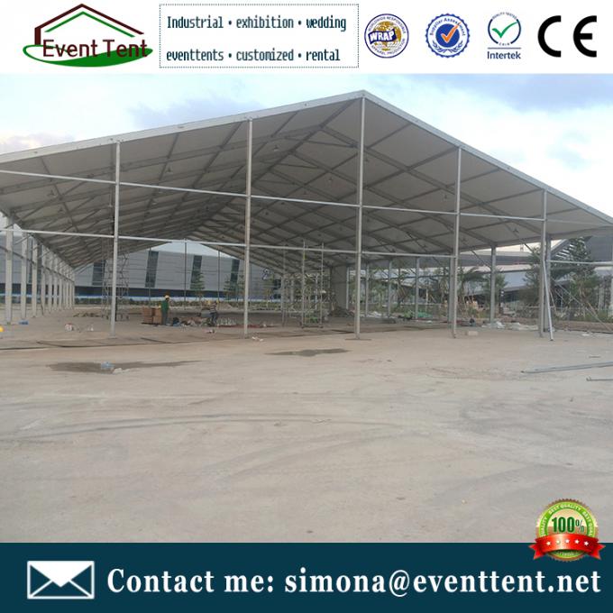 Large A Frame Tent Party Tent Aluminum Frame Material With Floor System SGS