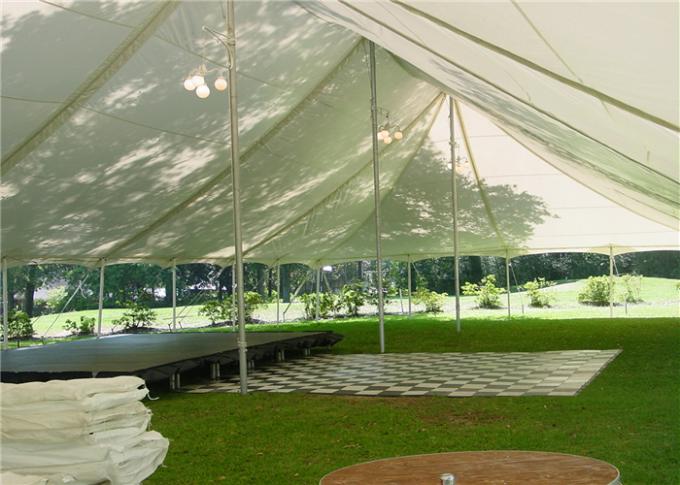 Folding Heavy Duty Waterproof Gazebo Aluminum Frame With Inflatable Roof Cover
