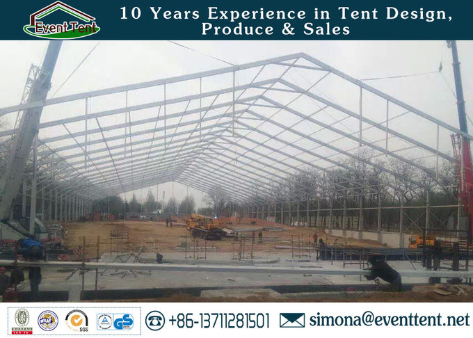800 people luxury huge clear span structure A frame tent for wedding